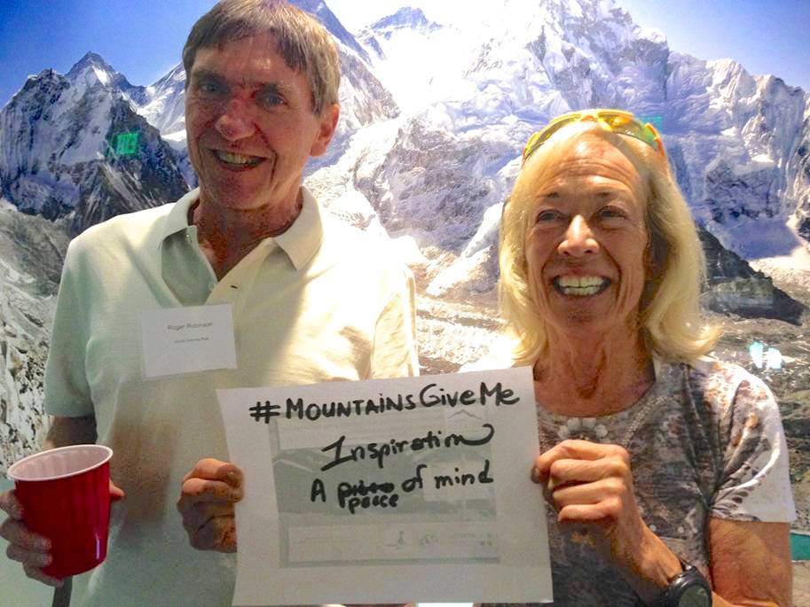 Sustainable Summits co-founders, Roger Robinson and Ellen Lapham.